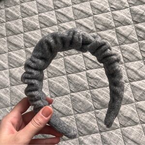 LELE SADOUGHI GREY WOOL FELT HEADBAND